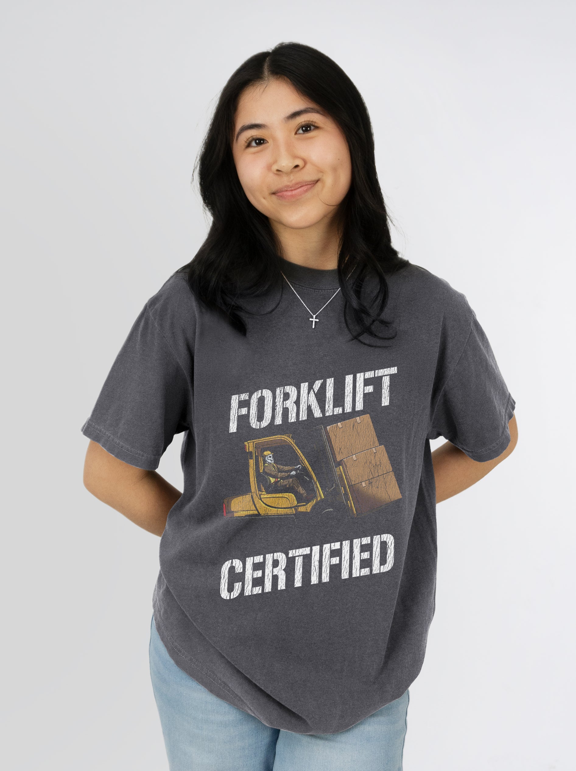 FORKLIFT CERTIFIED – T-Shirt – Dead Threads Apparel