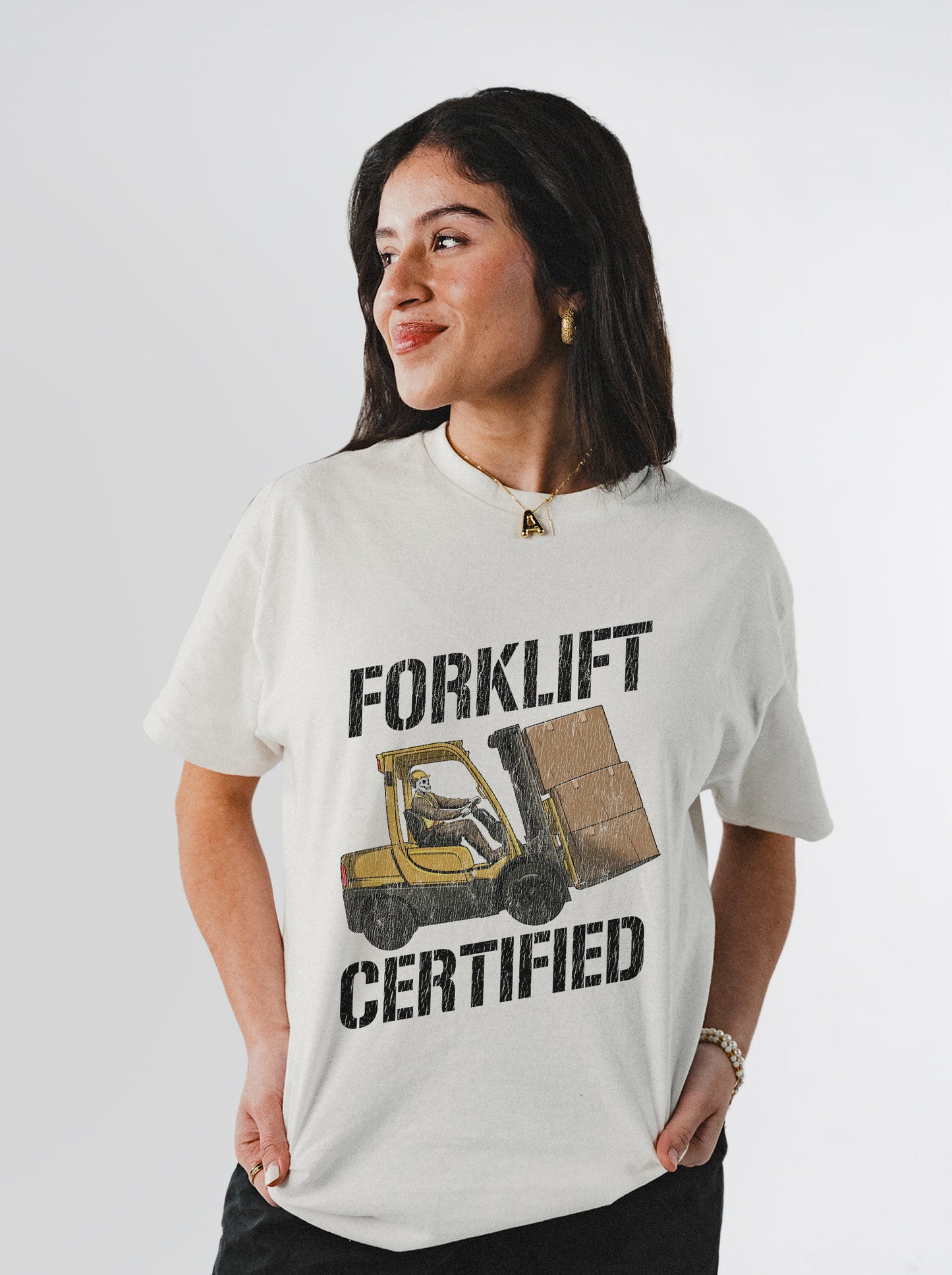 FORKLIFT CERTIFIED – T-Shirt – Dead Threads Apparel