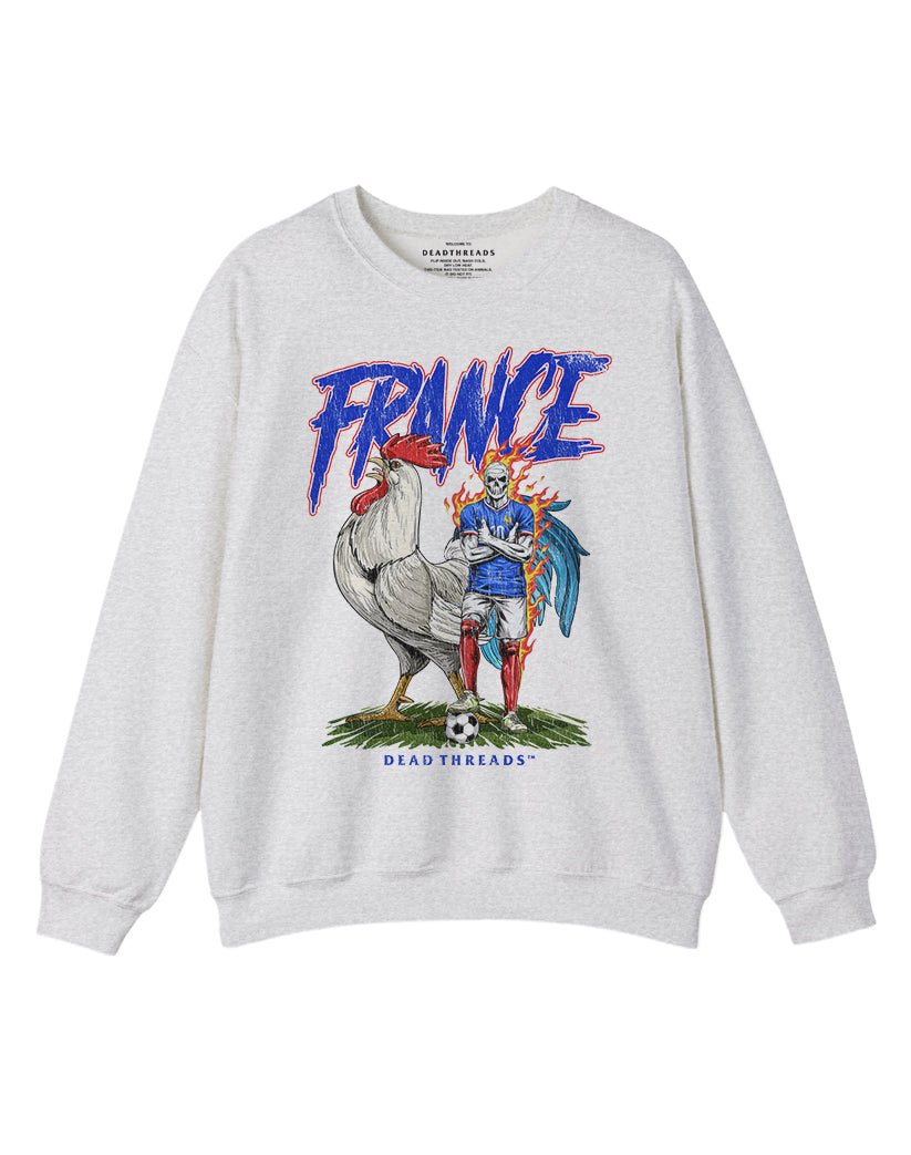 FRANCE SOCCER CREWNECK SWEATSHIRT – Sweatshirt – Dead Threads Apparel