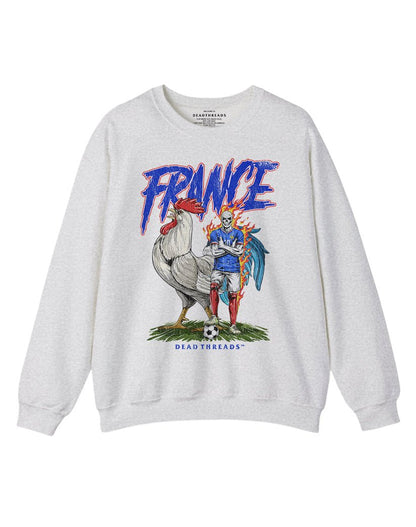 FRANCE SOCCER CREWNECK SWEATSHIRT – Sweatshirt – Dead Threads Apparel