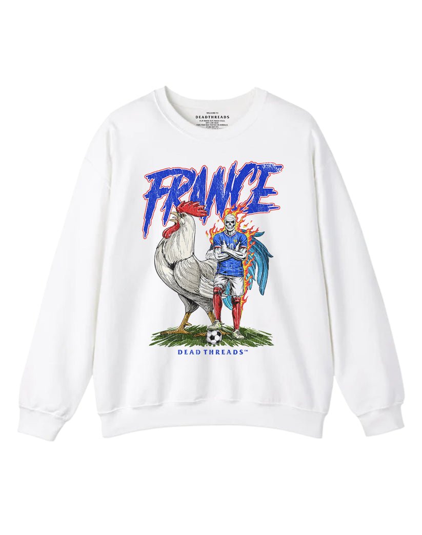 FRANCE SOCCER CREWNECK SWEATSHIRT – Sweatshirt – Dead Threads Apparel