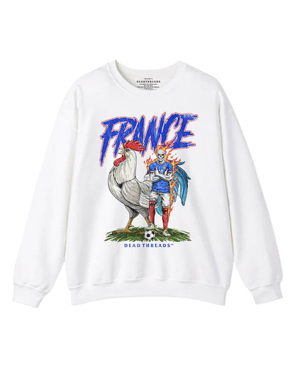 FRANCE SOCCER CREWNECK SWEATSHIRT – Sweatshirt – Dead Threads Apparel