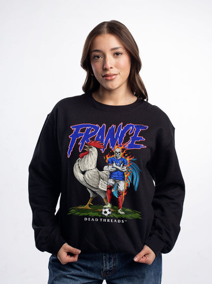 FRANCE SOCCER CREWNECK SWEATSHIRT – Sweatshirt – Dead Threads Apparel