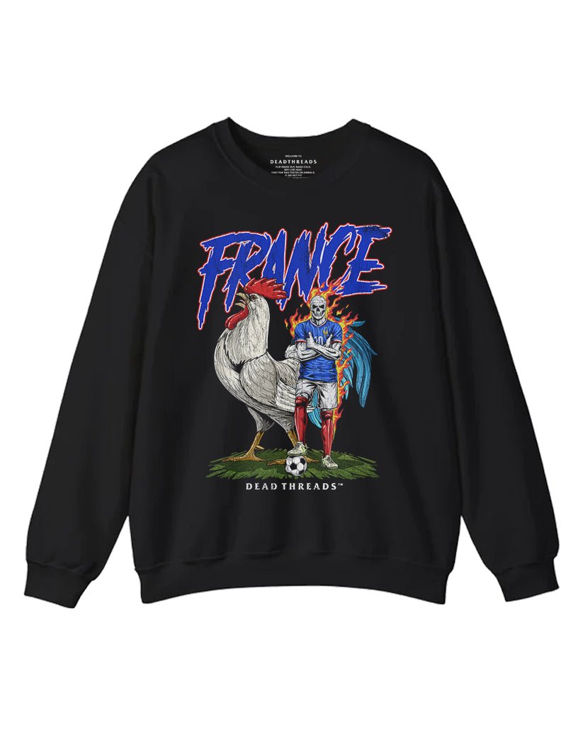 FRANCE SOCCER CREWNECK SWEATSHIRT – Sweatshirt – Dead Threads Apparel
