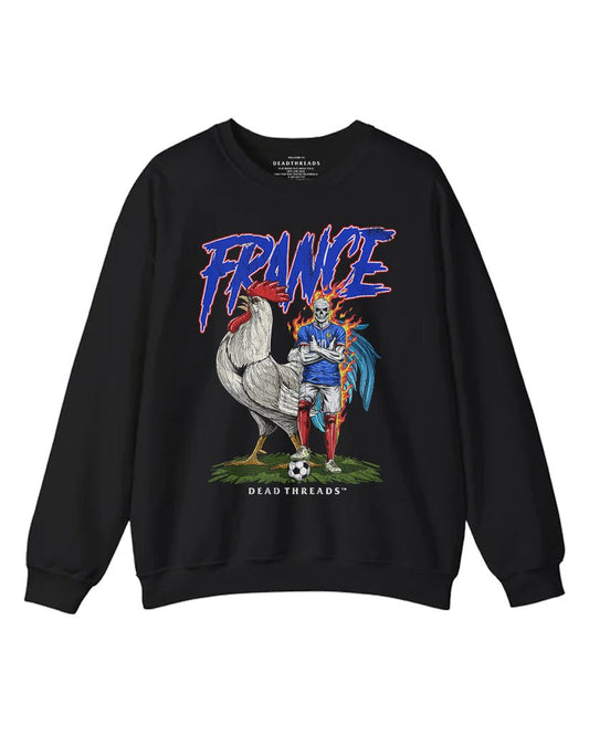 FRANCE SOCCER CREWNECK SWEATSHIRT – Sweatshirt – Dead Threads Apparel