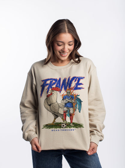 FRANCE SOCCER CREWNECK SWEATSHIRT – Sweatshirt – Dead Threads Apparel