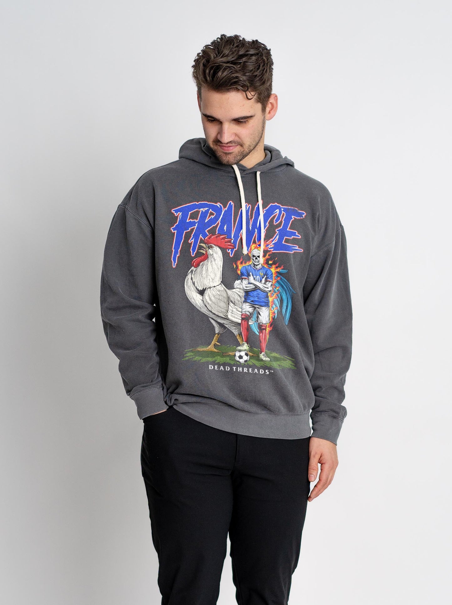 FRANCE SOCCER - LIGHTWEIGHT HOODIE – Lightweight – Dead Threads Apparel