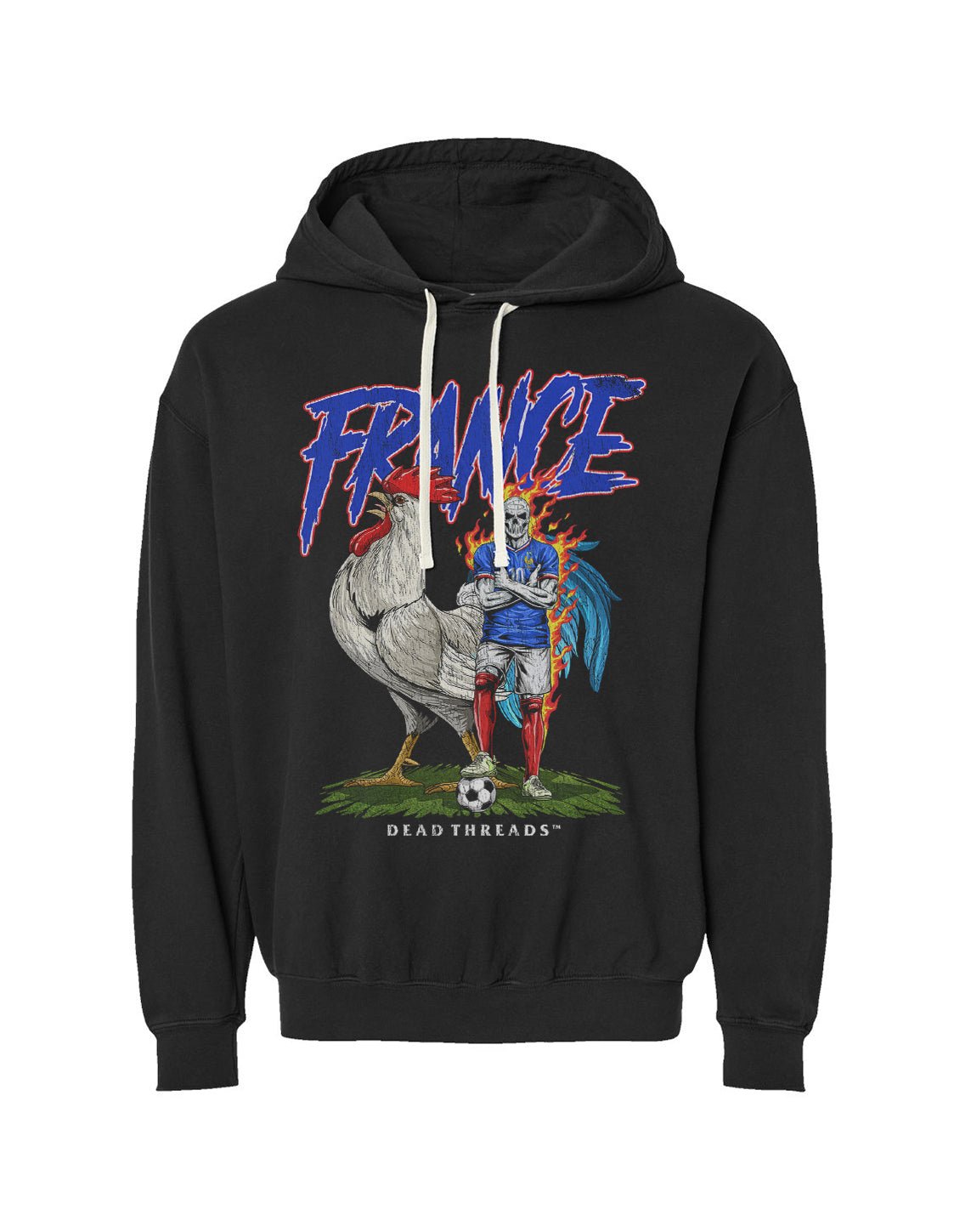 FRANCE SOCCER - LIGHTWEIGHT HOODIE – Lightweight – Dead Threads Apparel