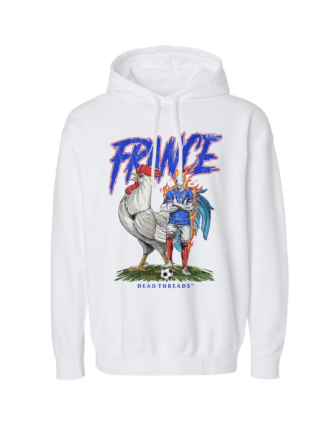 FRANCE SOCCER - LIGHTWEIGHT HOODIE – Lightweight – Dead Threads Apparel