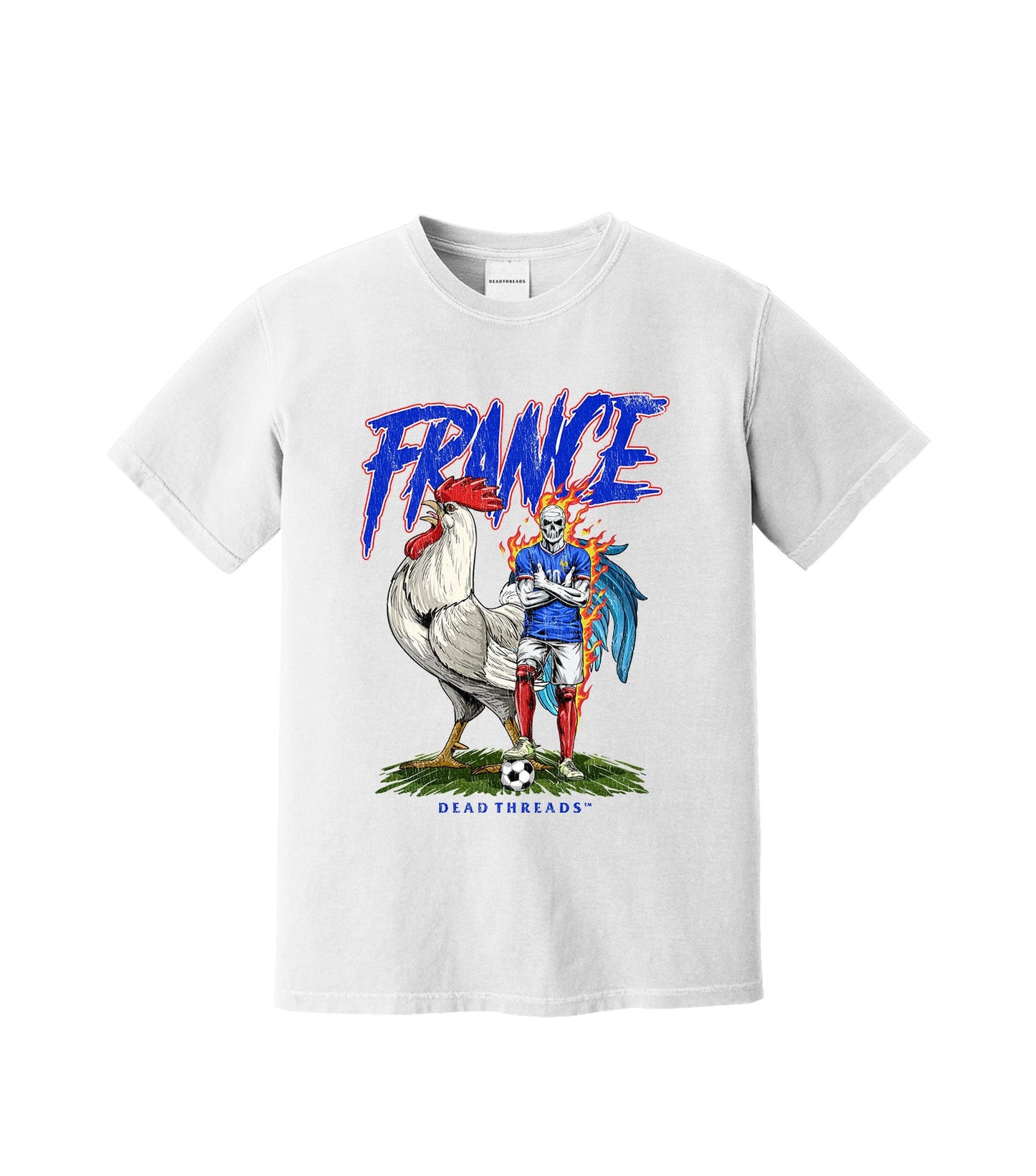 FRANCE SOCCER – T-Shirt – Dead Threads Apparel