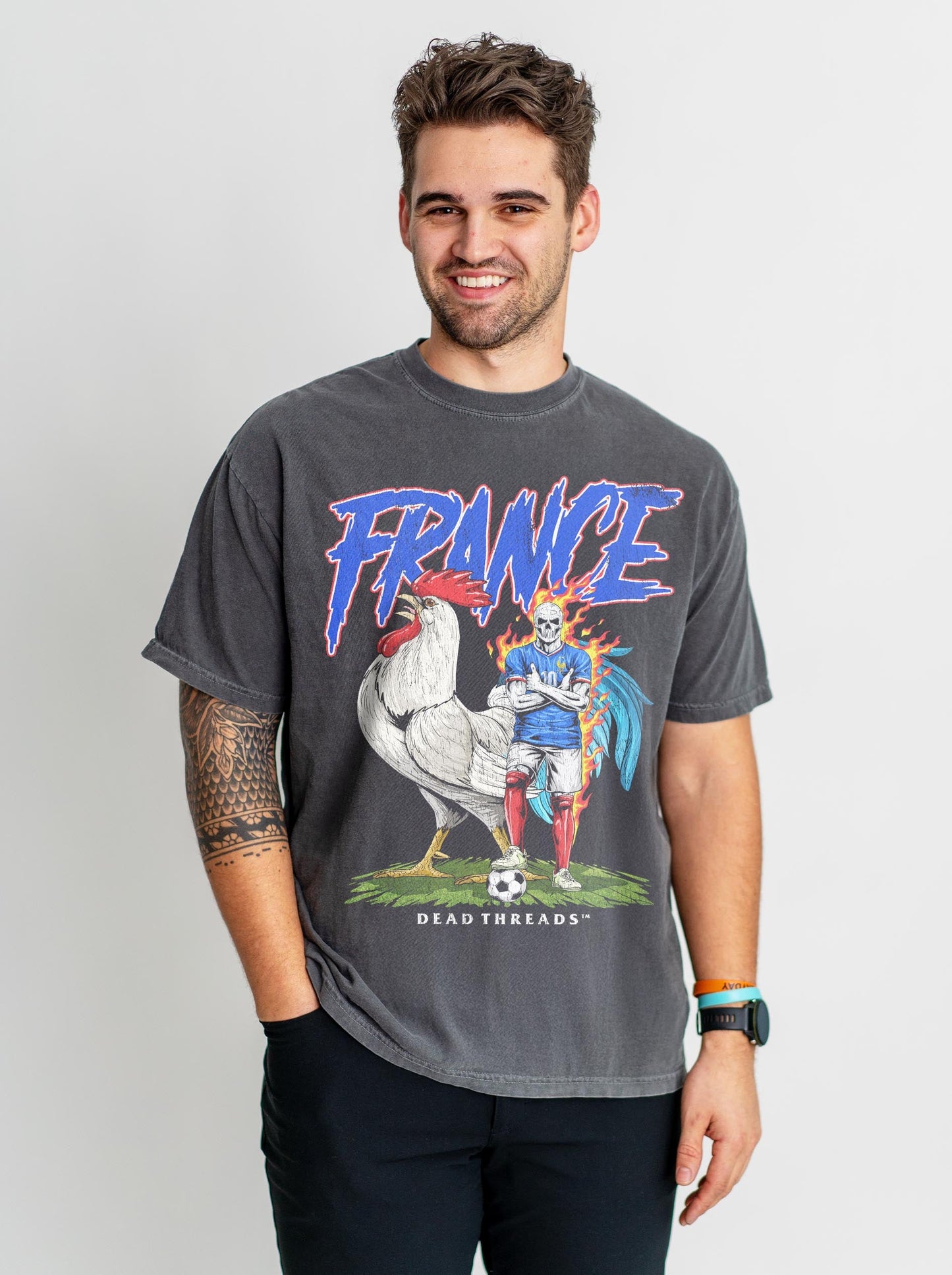 FRANCE SOCCER – T-Shirt – Dead Threads Apparel