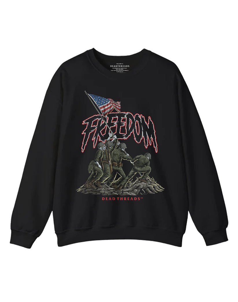 FREEDOM v1 CREWNECK SWEATSHIRT – Sweatshirt – Dead Threads Apparel