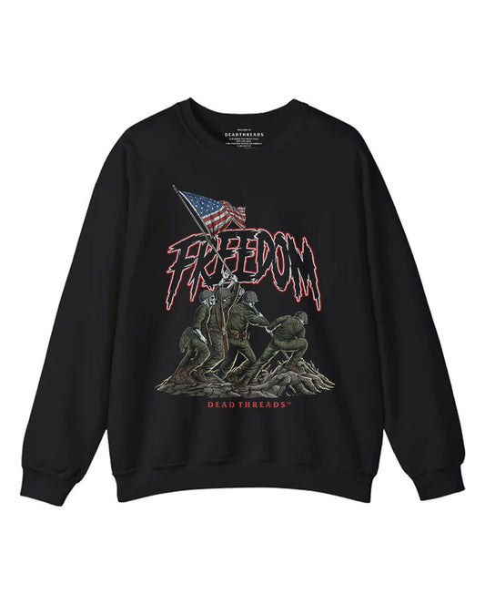 FREEDOM v1 CREWNECK SWEATSHIRT – Sweatshirt – Dead Threads Apparel