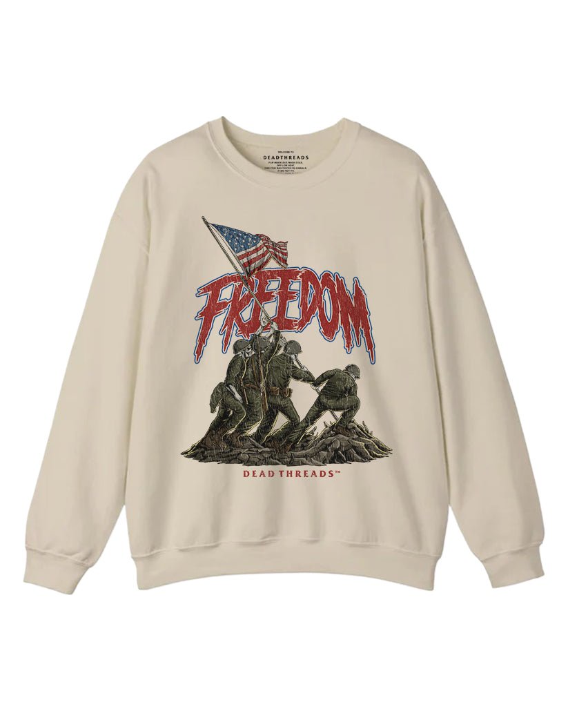 FREEDOM v1 CREWNECK SWEATSHIRT – Sweatshirt – Dead Threads Apparel