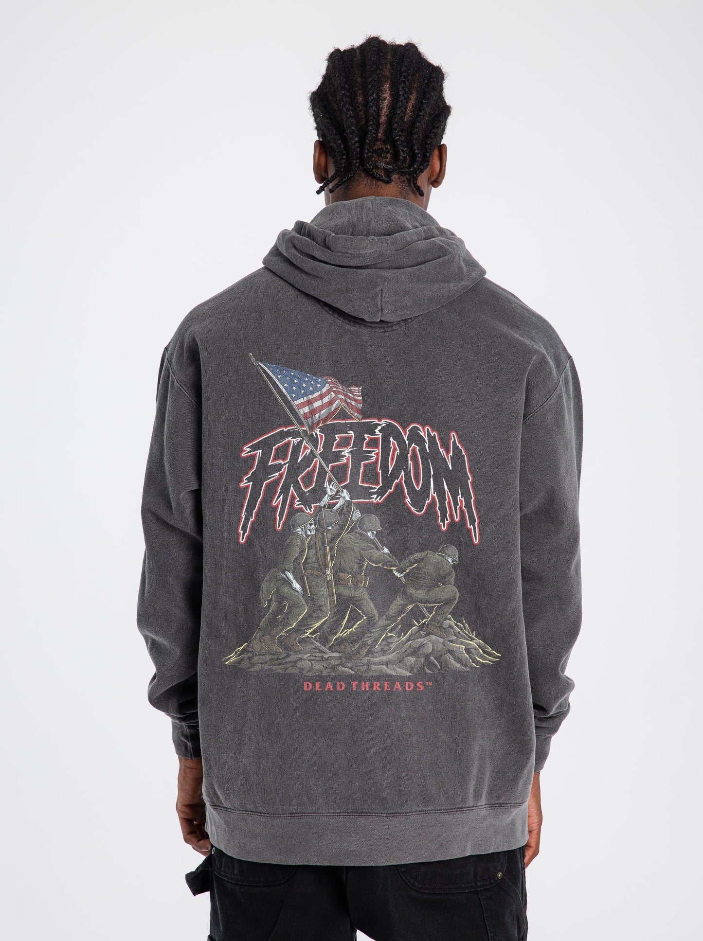 FREEDOM v1 - “DT ESSENTIAL" HOODIE – Hoodie – Dead Threads Apparel
