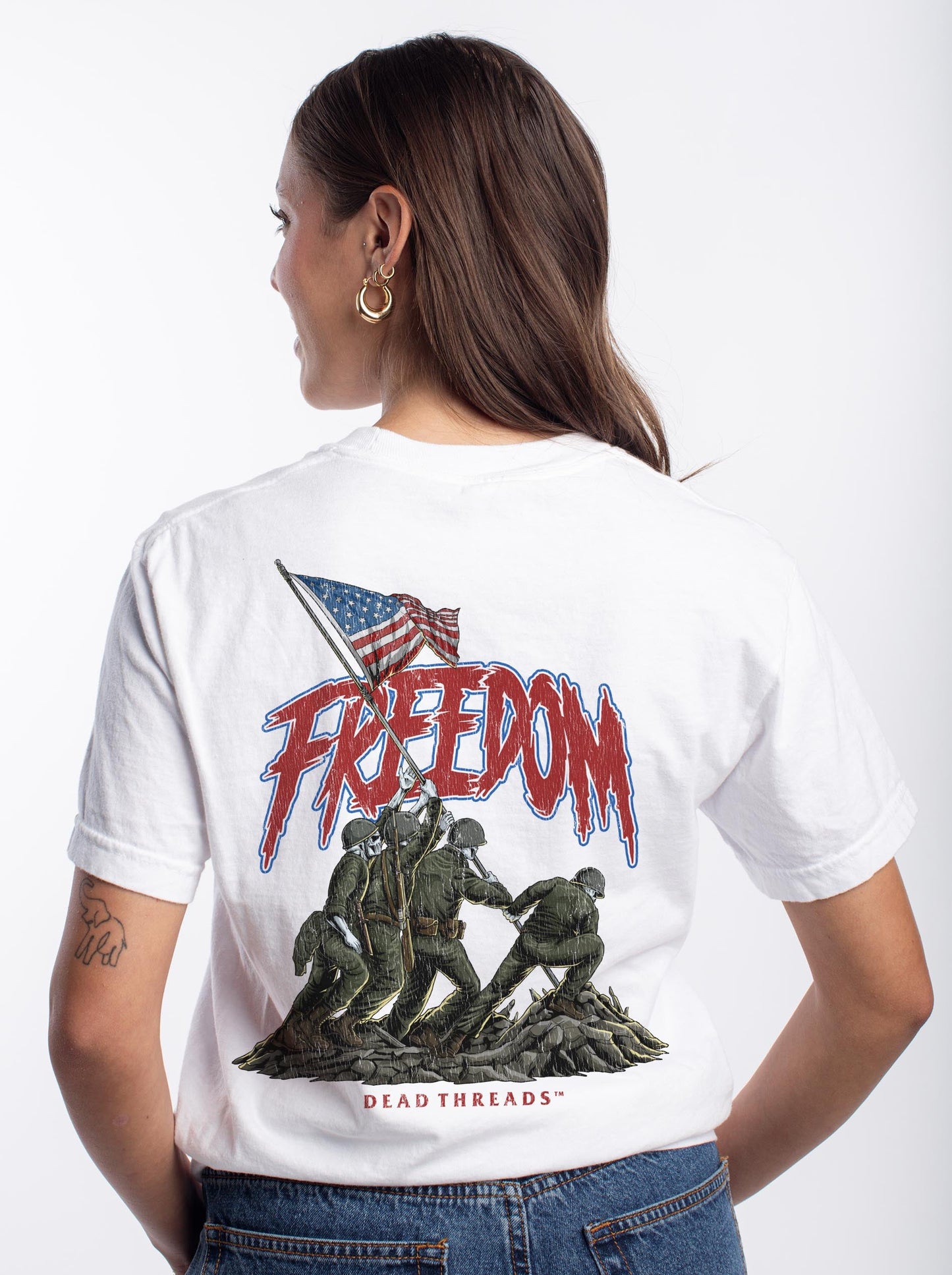 FREEDOM v1 - “DT ESSENTIAL" PREMIUM T - SHIRT – T-Shirt – Dead Threads Apparel