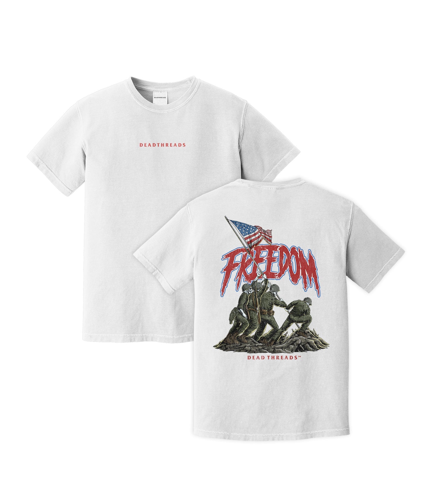 FREEDOM v1 - “DT ESSENTIAL" PREMIUM T - SHIRT – T-Shirt – Dead Threads Apparel