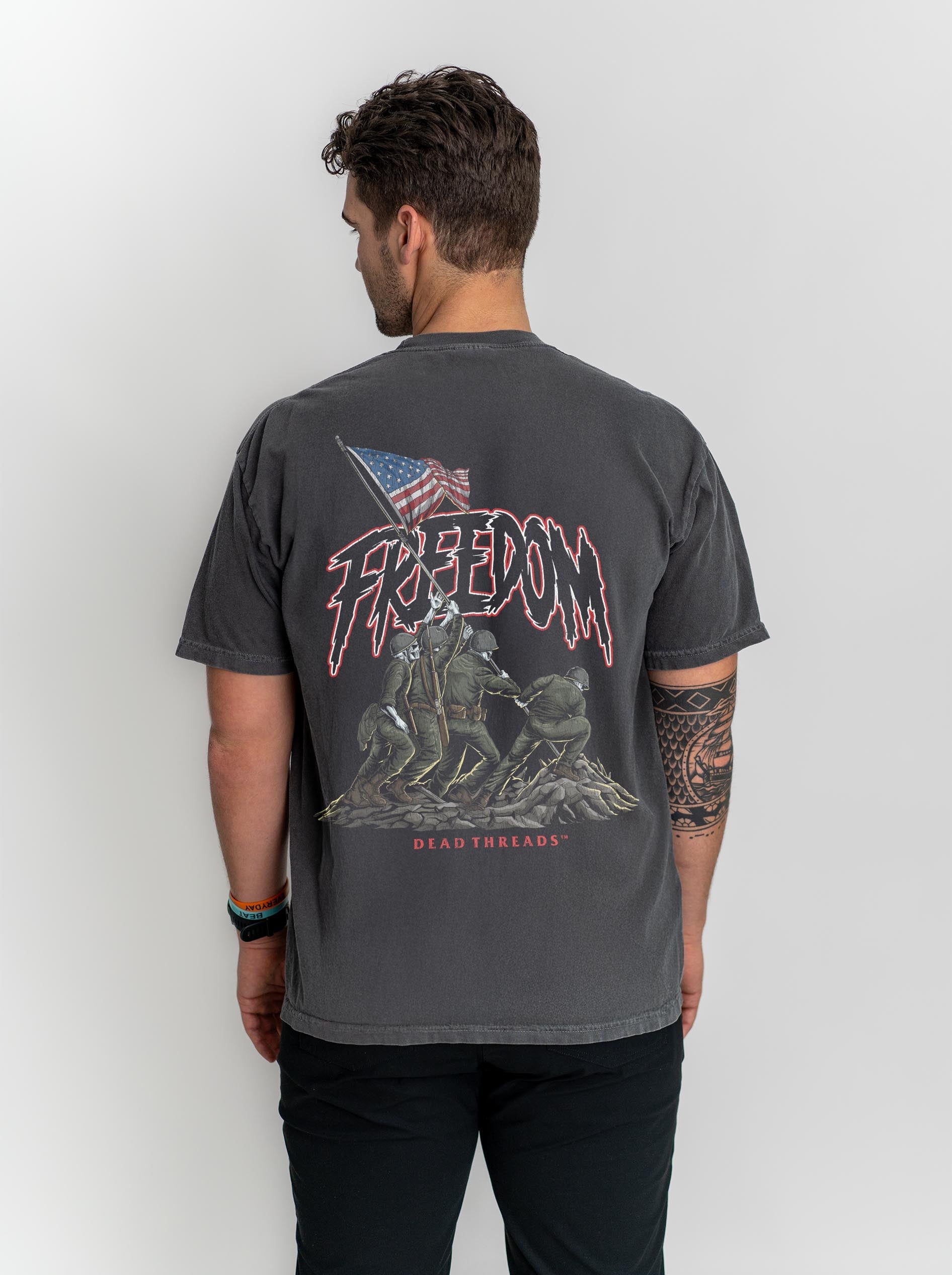 FREEDOM v1 - “DT ESSENTIAL" PREMIUM T - SHIRT – T-Shirt – Dead Threads Apparel