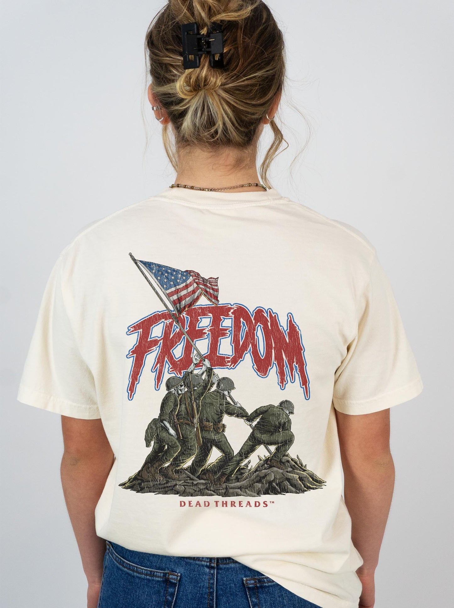 FREEDOM v1 - “DT ESSENTIAL" PREMIUM T - SHIRT – T-Shirt – Dead Threads Apparel