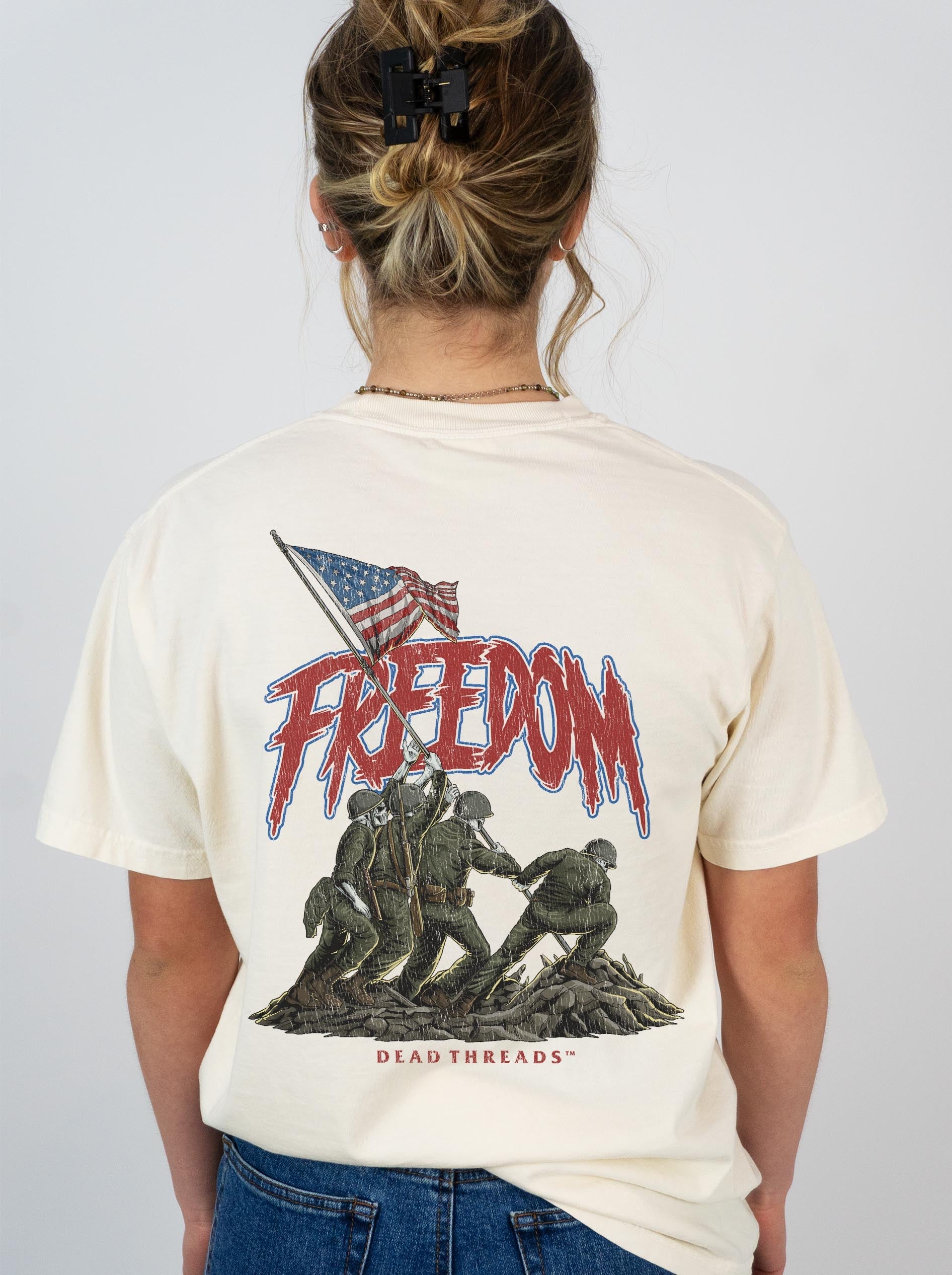 FREEDOM v1 - “DT ESSENTIAL" PREMIUM T - SHIRT – T-Shirt – Dead Threads Apparel