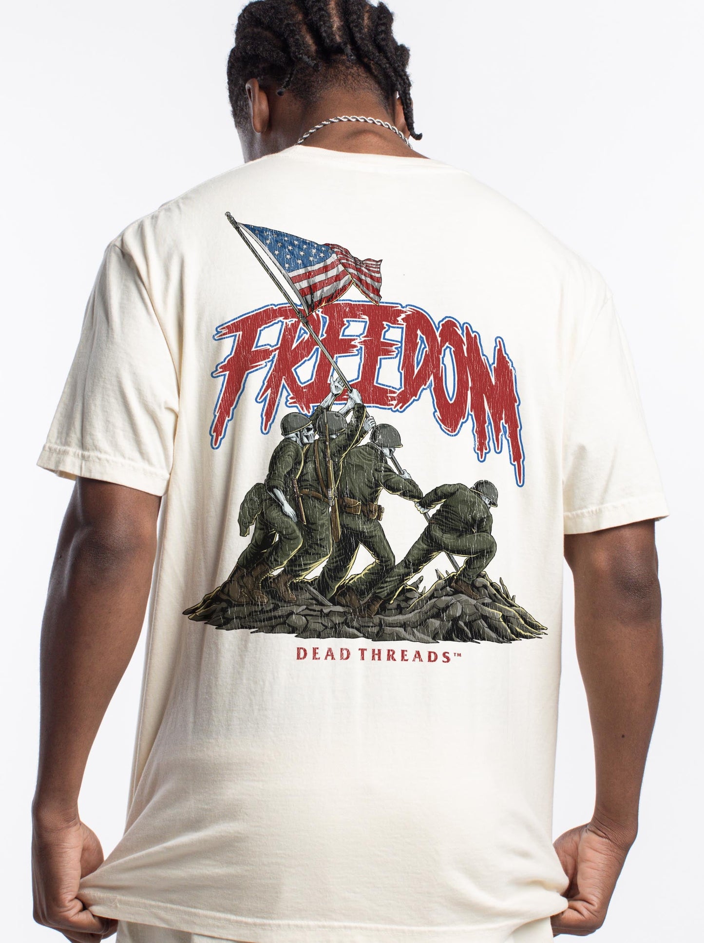FREEDOM v1 - “DT ESSENTIAL" PREMIUM T - SHIRT – T-Shirt – Dead Threads Apparel