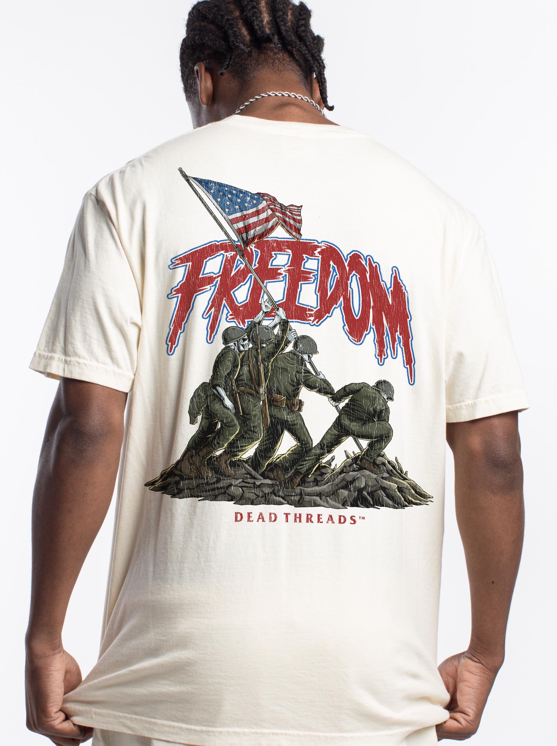 FREEDOM v1 - “DT ESSENTIAL" PREMIUM T - SHIRT – T-Shirt – Dead Threads Apparel