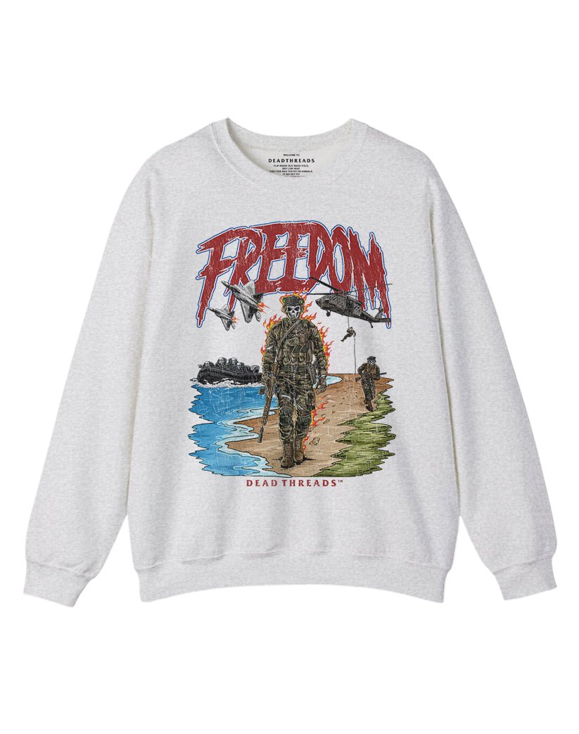 FREEDOM v2 CREWNECK SWEATSHIRT – Sweatshirt – Dead Threads Apparel