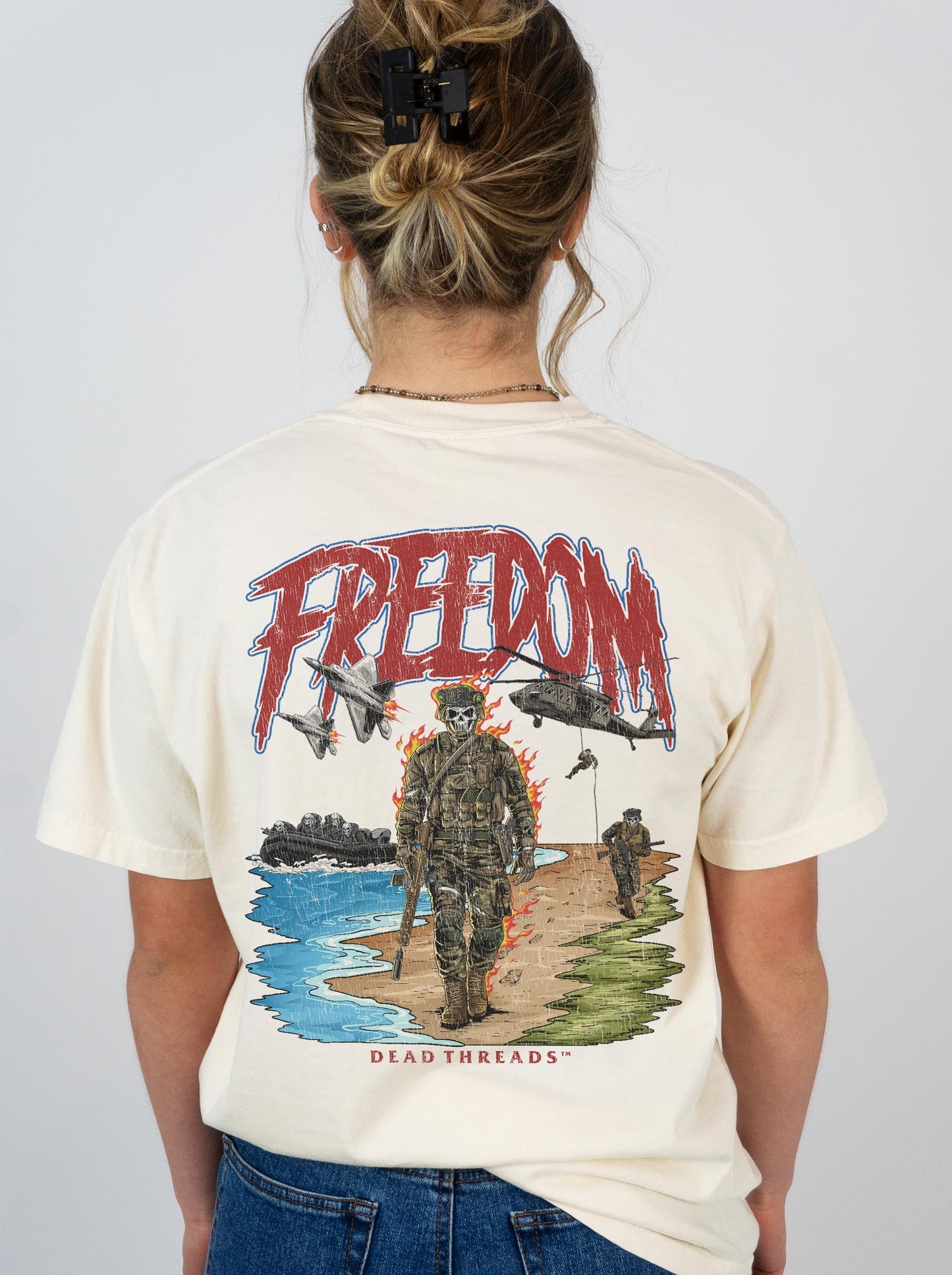 FREEDOM v2 - “DT ESSENTIAL" PREMIUM T - SHIRT – T-Shirt – Dead Threads Apparel