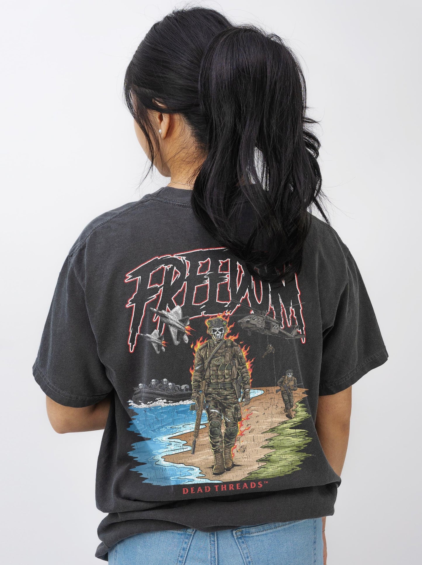 FREEDOM v2 - “DT ESSENTIAL" PREMIUM T - SHIRT – T-Shirt – Dead Threads Apparel