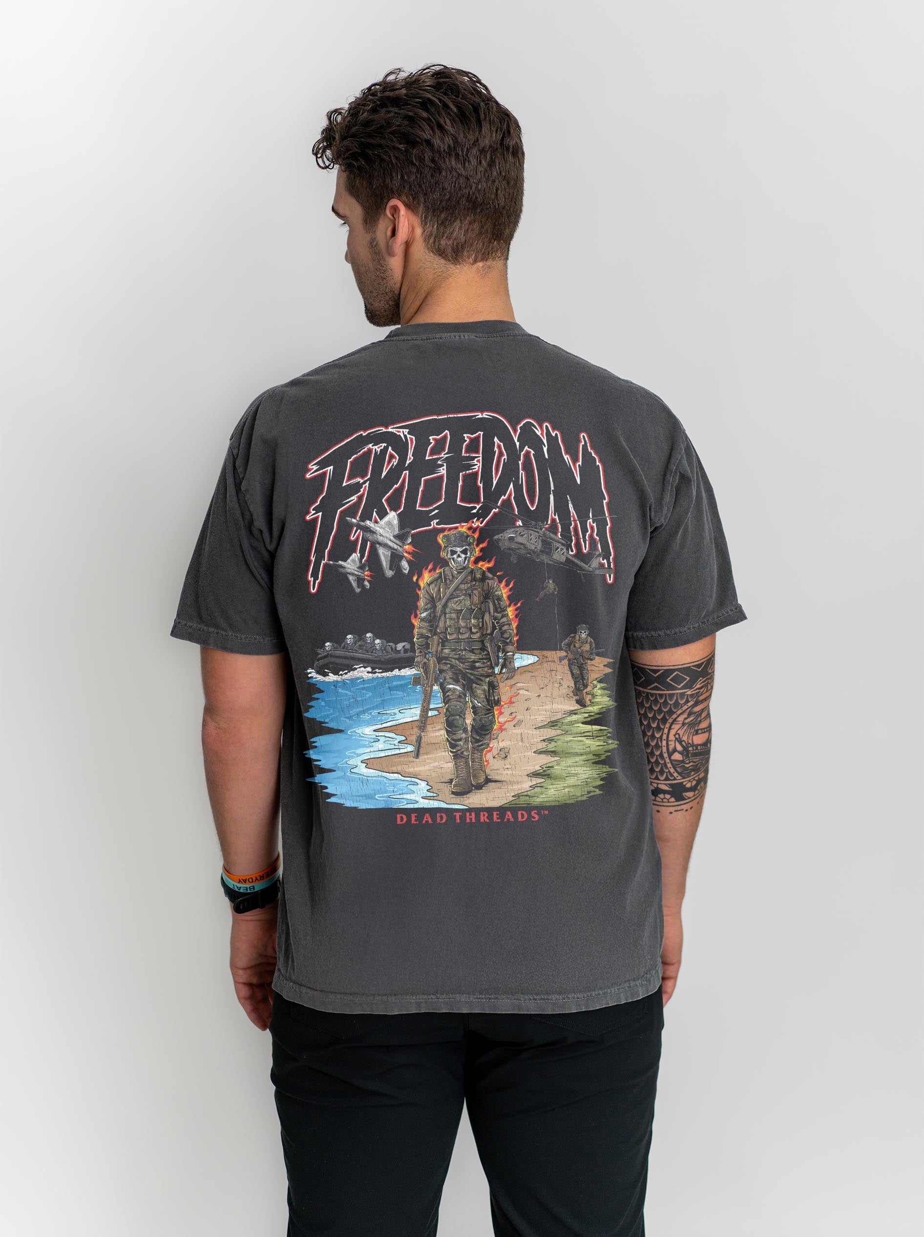 FREEDOM v2 - “DT ESSENTIAL" PREMIUM T - SHIRT – T-Shirt – Dead Threads Apparel