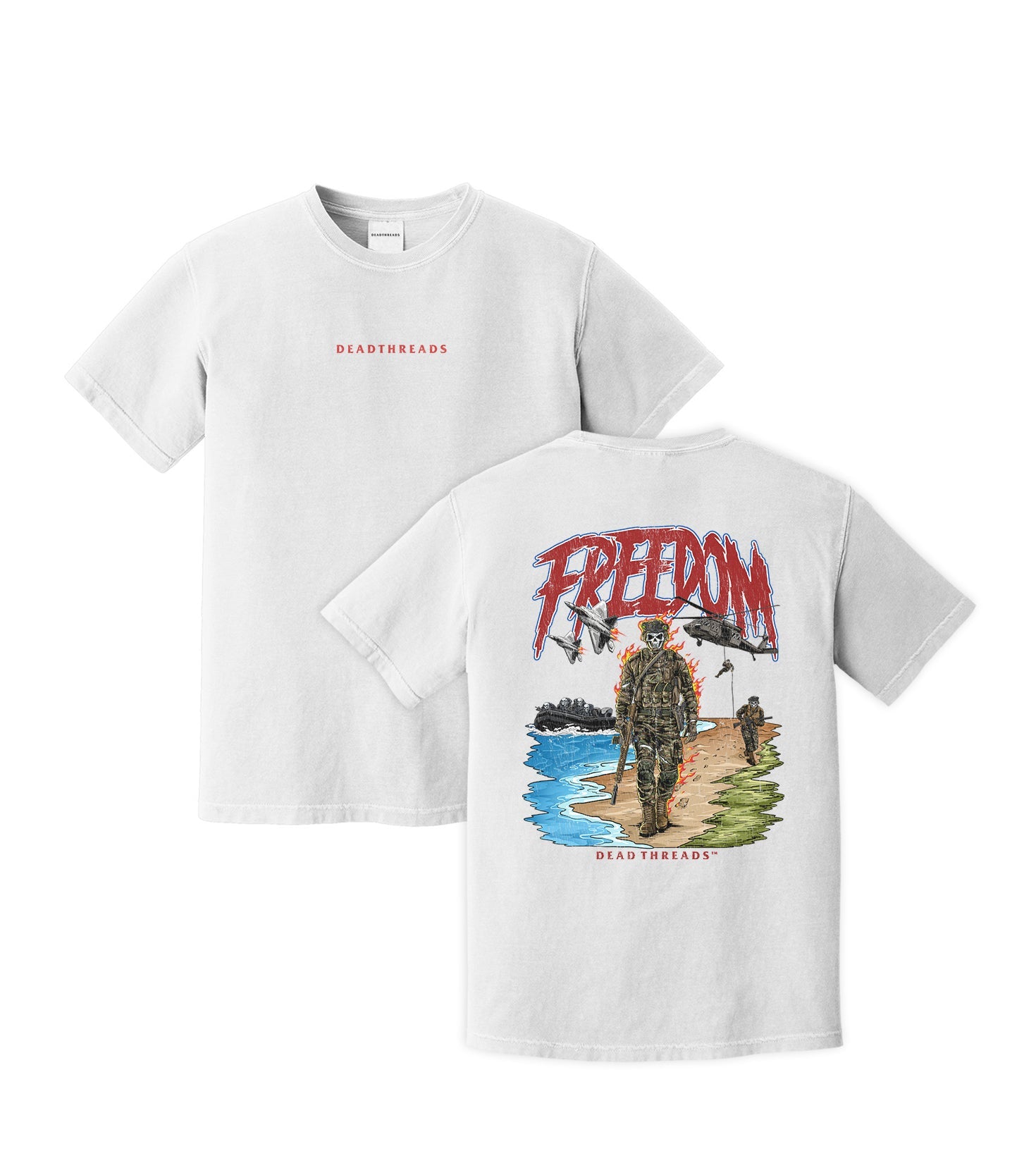 FREEDOM v2 - “DT ESSENTIAL" PREMIUM T - SHIRT – T-Shirt – Dead Threads Apparel