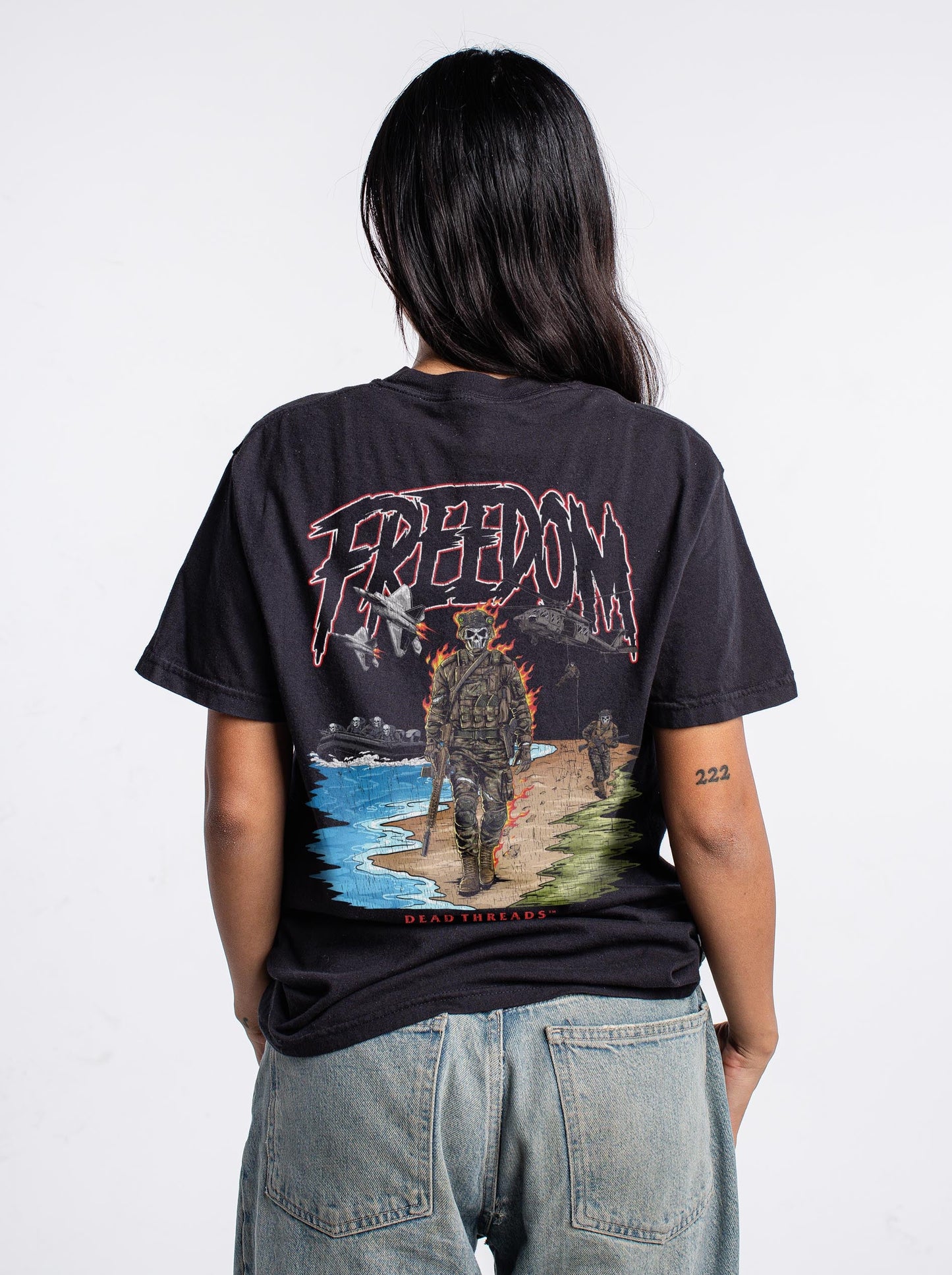 FREEDOM v2 - “DT ESSENTIAL" PREMIUM T - SHIRT – T-Shirt – Dead Threads Apparel