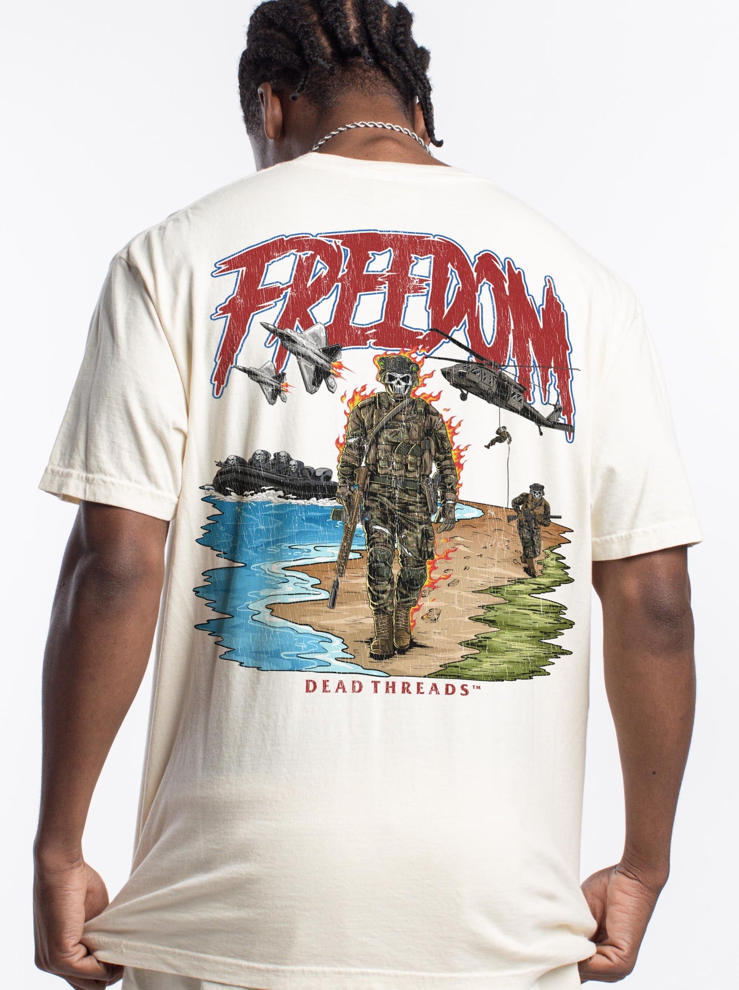 FREEDOM v2 - “DT ESSENTIAL" PREMIUM T - SHIRT – T-Shirt – Dead Threads Apparel