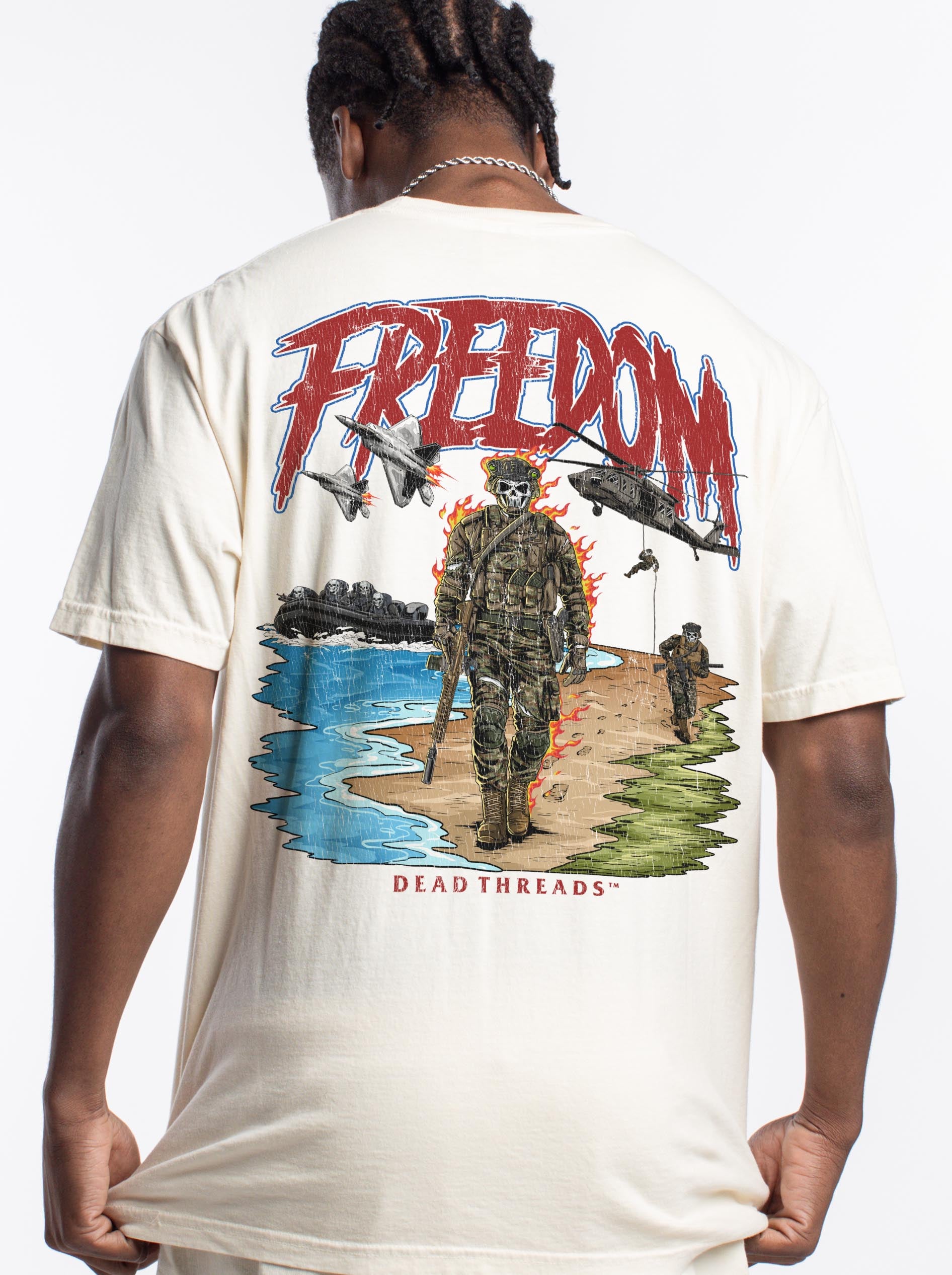 FREEDOM v2 - “DT ESSENTIAL" PREMIUM T - SHIRT – T-Shirt – Dead Threads Apparel