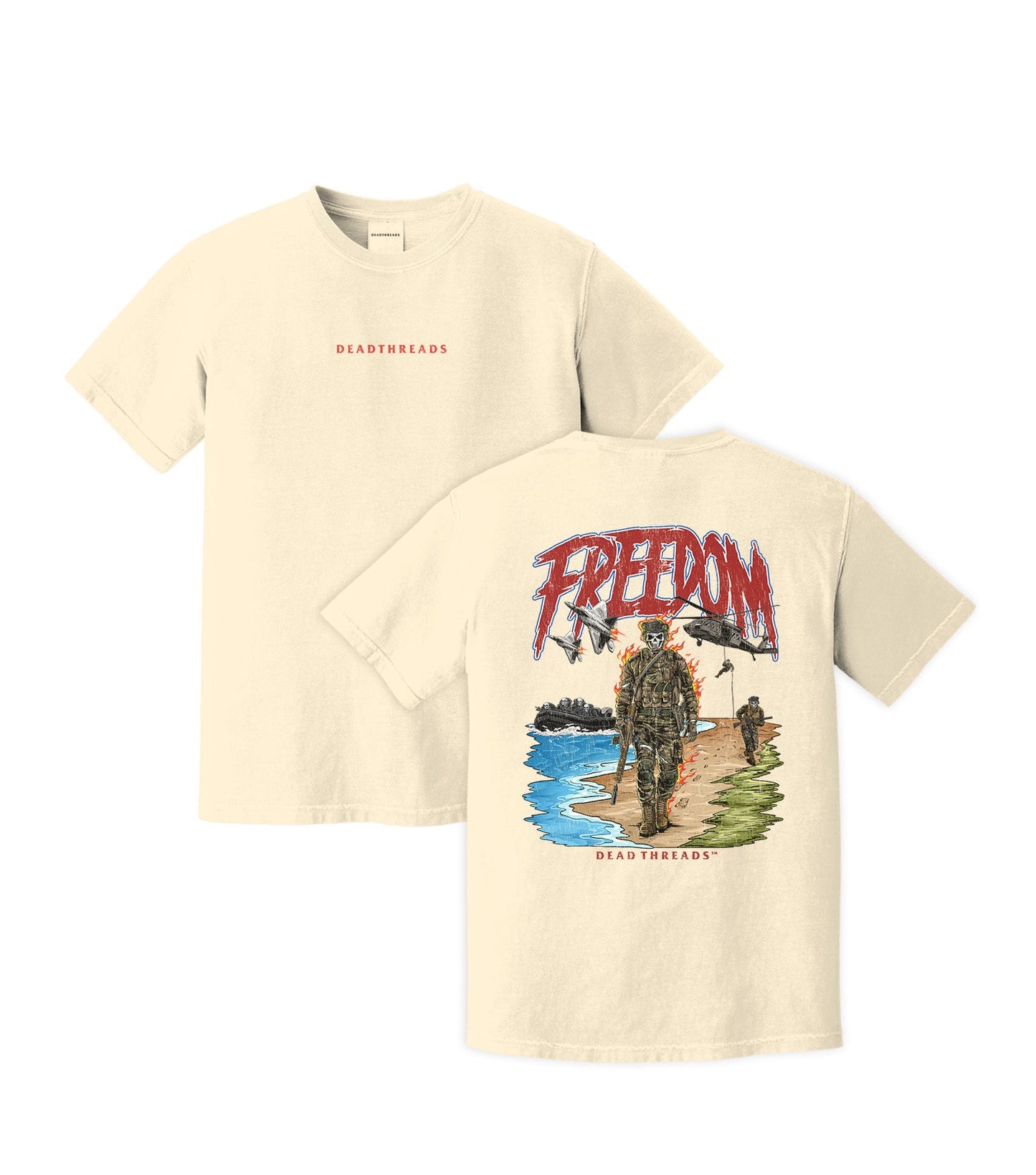 FREEDOM v2 - “DT ESSENTIAL" PREMIUM T - SHIRT – T-Shirt – Dead Threads Apparel