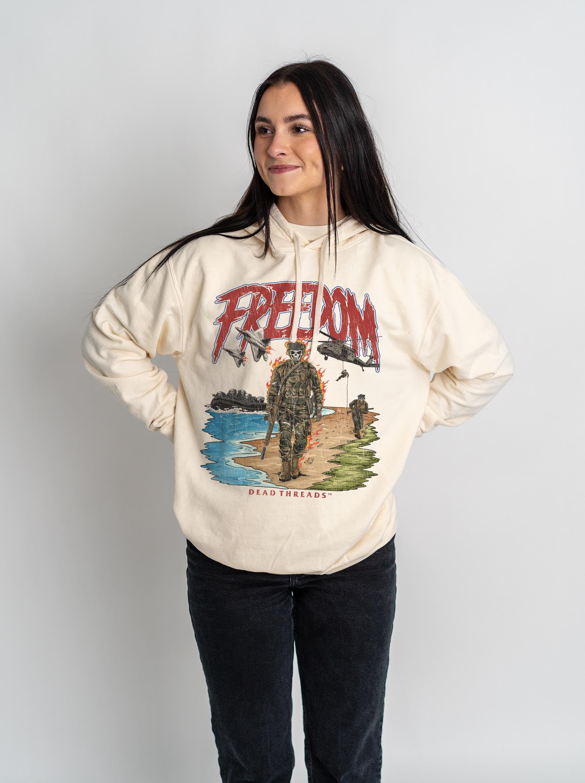 FREEDOM v2 - LIGHTWEIGHT HOODIE – Lightweight – Dead Threads Apparel