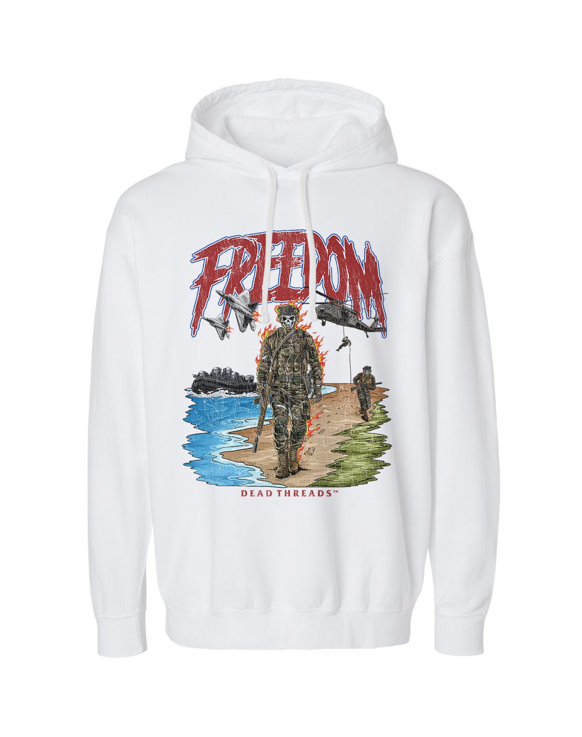 FREEDOM v2 - LIGHTWEIGHT HOODIE – Lightweight – Dead Threads Apparel