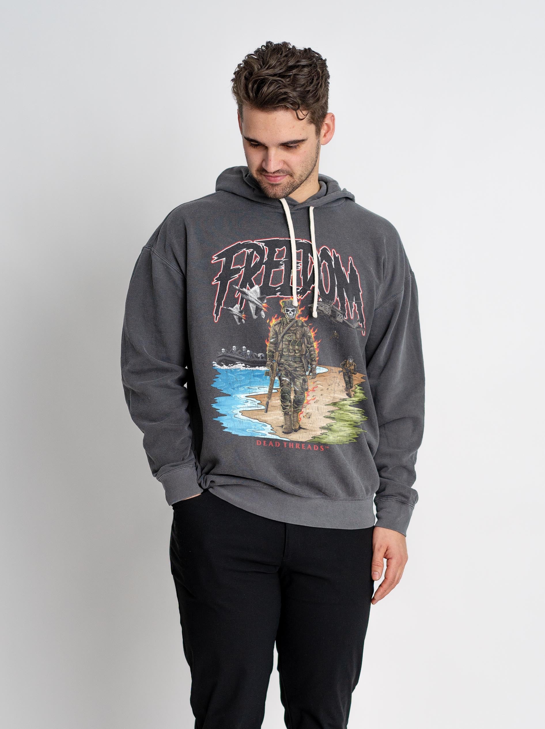 FREEDOM v2 - LIGHTWEIGHT HOODIE – Lightweight – Dead Threads Apparel