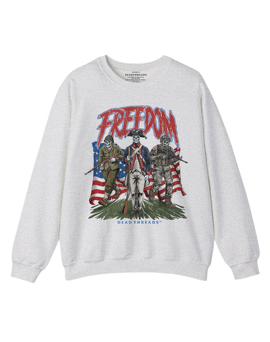 FREEDOM v3 CREWNECK SWEATSHIRT – Sweatshirt – Dead Threads Apparel