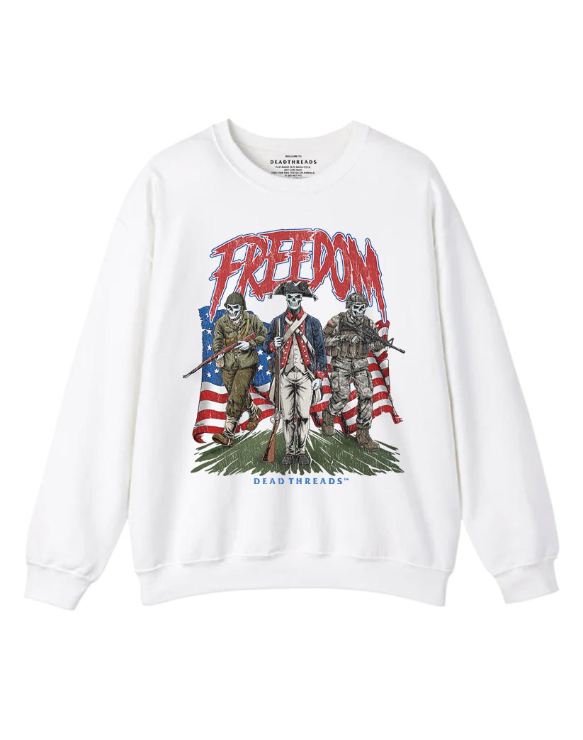 FREEDOM v3 CREWNECK SWEATSHIRT – Sweatshirt – Dead Threads Apparel