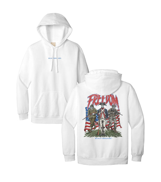 FREEDOM v3 - “DT ESSENTIAL" HOODIE – Hoodie – Dead Threads Apparel