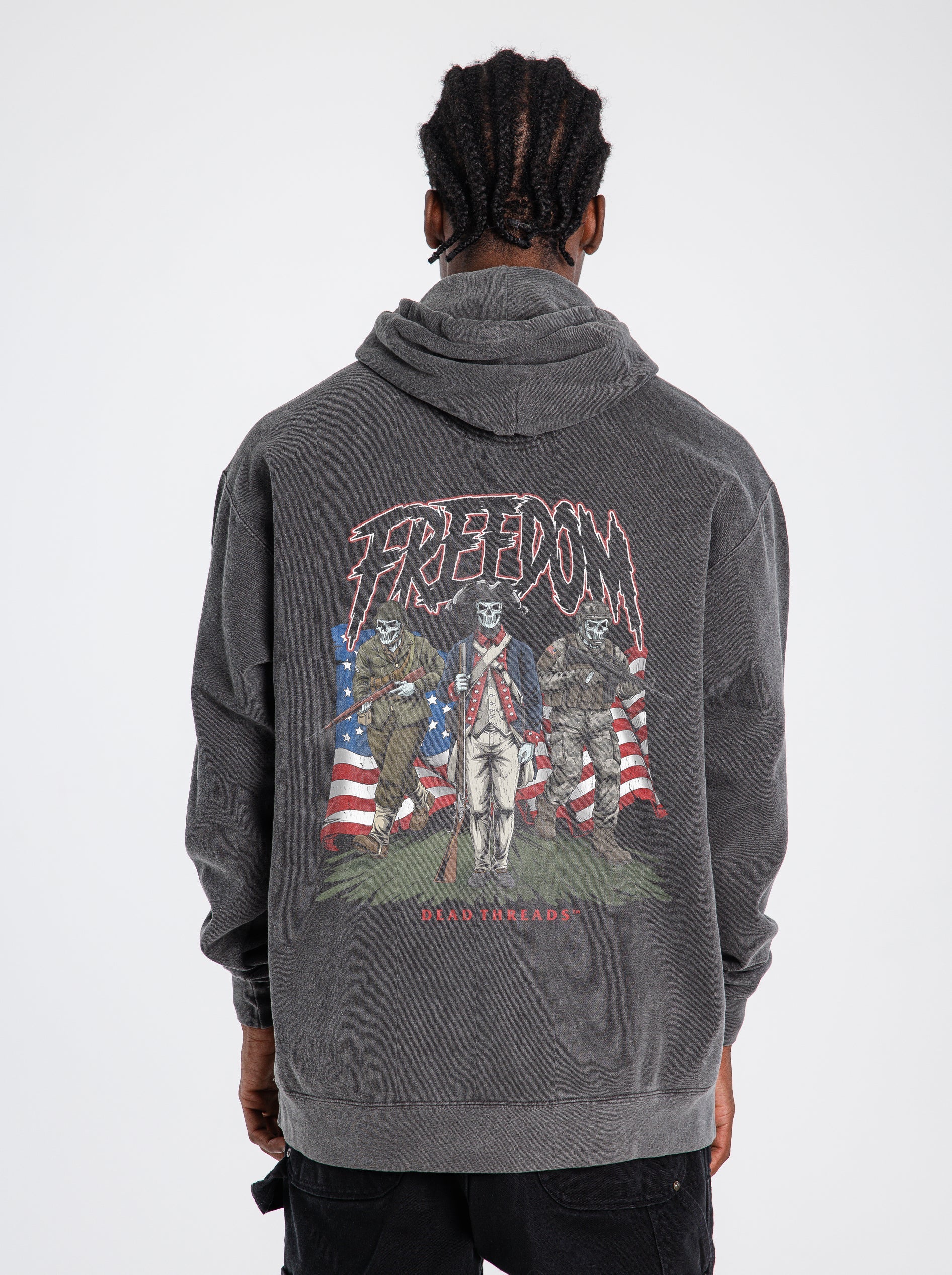 FREEDOM v3 - “DT ESSENTIAL" HOODIE – Hoodie – Dead Threads Apparel