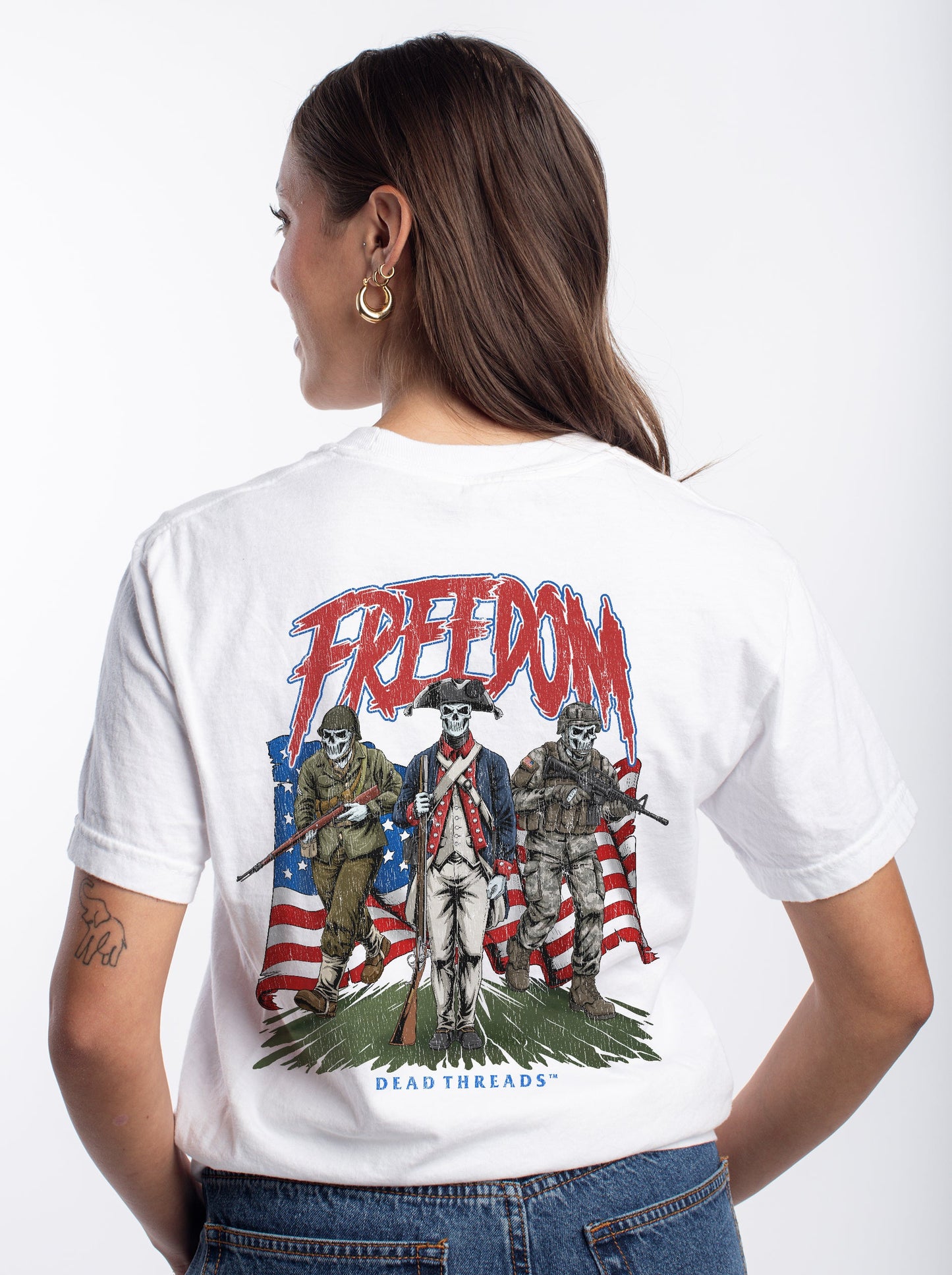 FREEDOM v3 - “DT ESSENTIAL" PREMIUM T - SHIRT – T-Shirt – Dead Threads Apparel