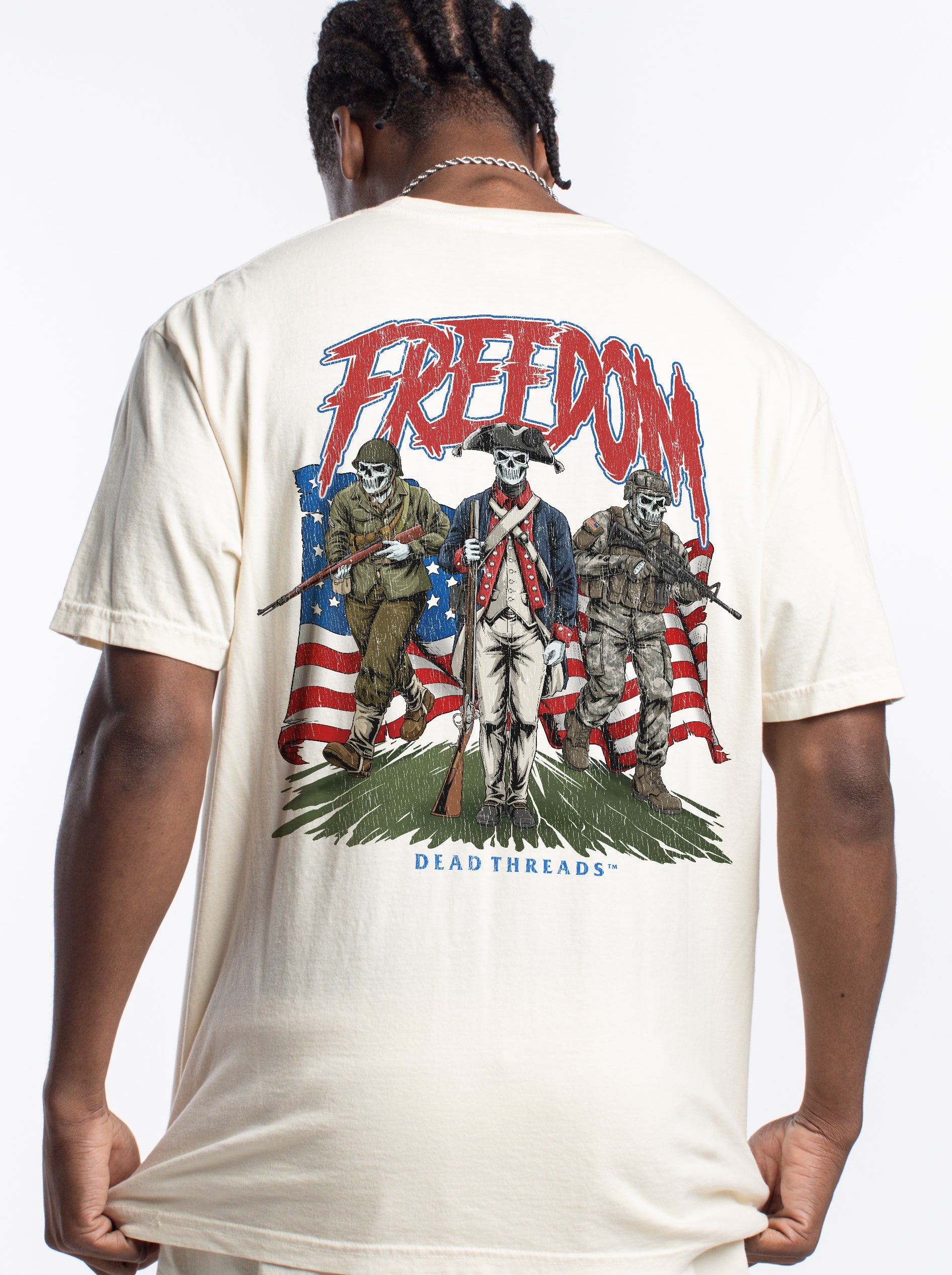 FREEDOM v3 - “DT ESSENTIAL" PREMIUM T - SHIRT – T-Shirt – Dead Threads Apparel