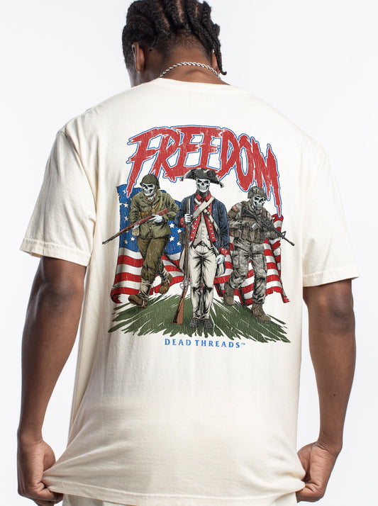 FREEDOM v3 - “DT ESSENTIAL" PREMIUM T - SHIRT – T-Shirt – Dead Threads Apparel