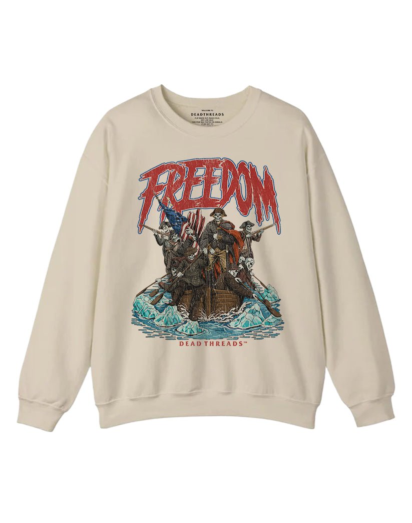 FREEDOM v4 CREWNECK SWEATSHIRT – Sweatshirt – Dead Threads Apparel