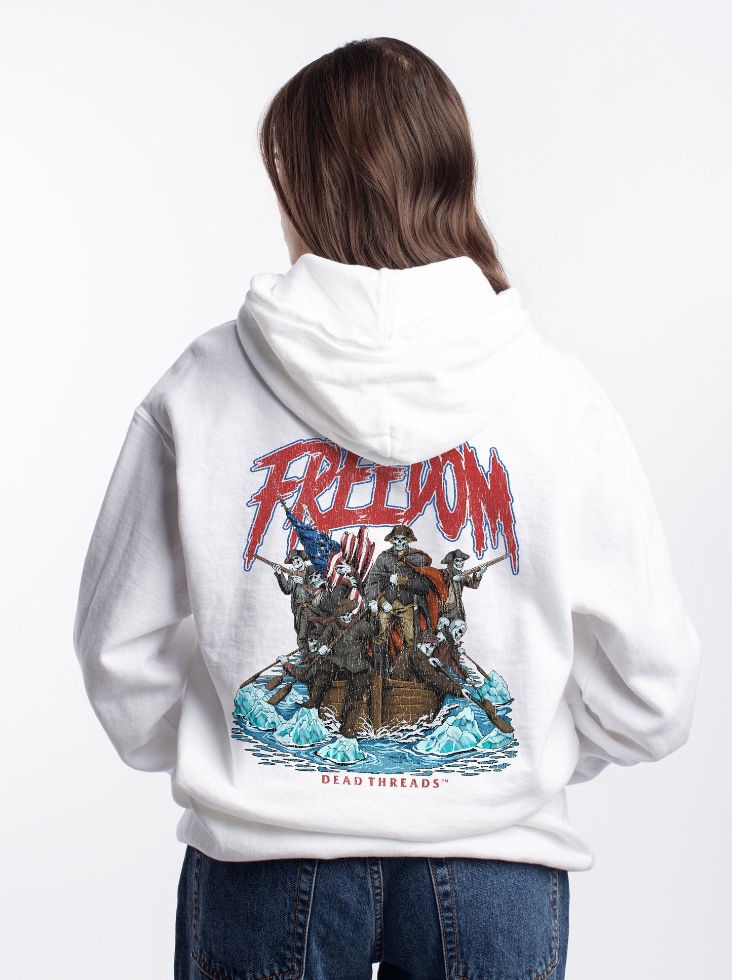 FREEDOM v4 - “DT ESSENTIAL" HOODIE – Hoodie – Dead Threads Apparel