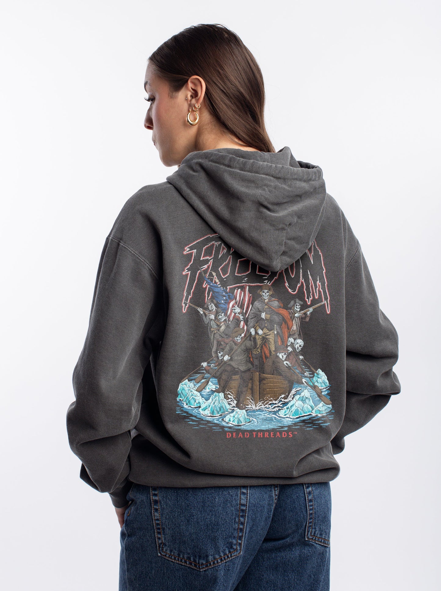 FREEDOM v4 - “DT ESSENTIAL" HOODIE – Hoodie – Dead Threads Apparel