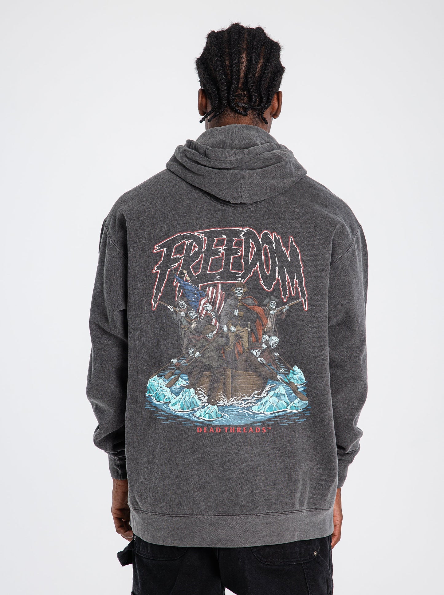 FREEDOM v4 - “DT ESSENTIAL" HOODIE – Hoodie – Dead Threads Apparel