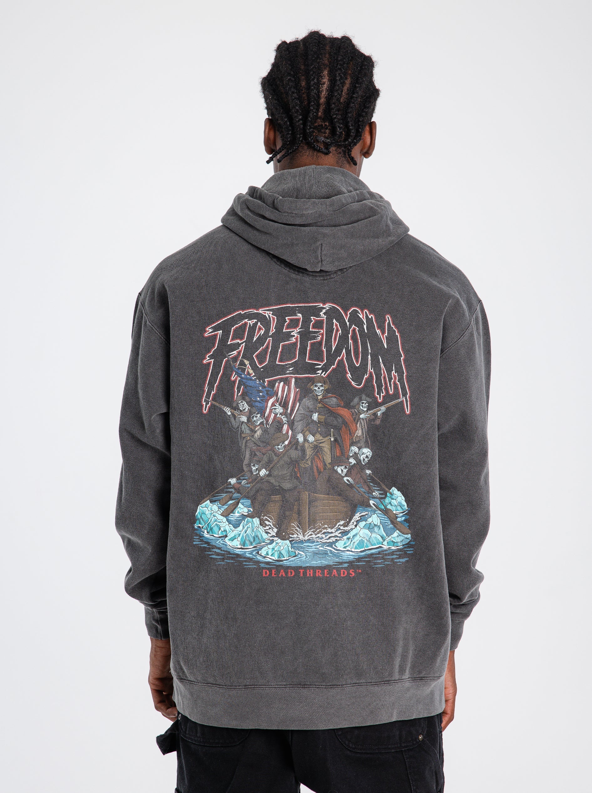 FREEDOM v4 - “DT ESSENTIAL" HOODIE – Hoodie – Dead Threads Apparel